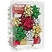 Berwick Offray Traditional Colors All Occasion, Birthday, and Christmas Bows and Christmas Ribbon, 25 Bows and 80 Feet of Ribbon
