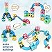 Gamenote Marble Run Set Game - 32pcs STEM Learning Toy for kids, Education Construction Maze Race Game Set (Storage Bag & Guidebook Include)
