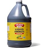 Bragg Liquid Aminos All-Purpose Seasoning 128 oz - Soy Sauce Alternative | Gluten-free, vegan, plant-based, contains naturall