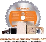 Evolution R185CCSX-Li Cordless Circular Saw 185mm 850W Brushless EXT view 8