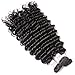 Brazilian Deep Wave 3 Bundles 20 22 24inch 100% Unprocessed Virgin Brazilian Hair Bundles Deep Curly Human Hair Weave Extensions Natural Color Total 300g