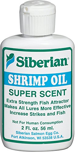 Atlas Mike's Siberian Shrimp Oil Fish Attractant for Fishing Bait, Red