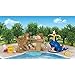Calico Critters Splash and Play Whale - Have a Fun Day in the Sun - Includes a Slide, Sand Box, Bucket, Shovel, and Rocker - Connectable with the Adventure Treasure Ship - Critters Sold Separately