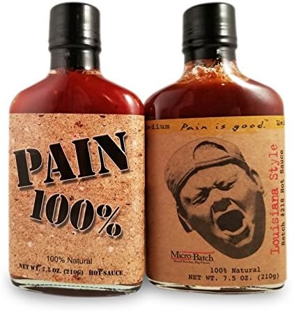 Pain is Good #218 and Pain 100% Habanero Hot Pepper Sauces