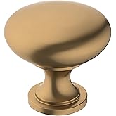 Amerock | Cabinet Knob | Champagne Bronze | 1-1/4 inch (32 mm) Diameter | Edona | Drawer Knob | Cabinet Hardware (Pack of 1)