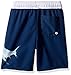 The Children's Place Boys' His Li'l Printed Trunks Swim Shorts, Captain Navy, 3T