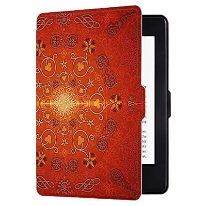 Huasiru Gemälde Hülle Schutzhülle für Kindle Paperwhite - Nicht geeignet für Modelle der 10. Generation (2018), Totem