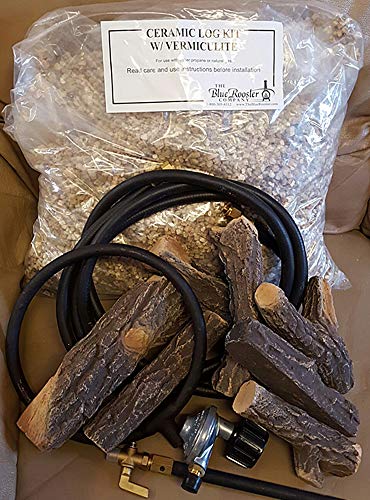 The Blue Rooster Chiminea And Firepit Gas Conversion Kit 10 Hose
