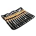 CSLU-Tool Wood Carving Tools Set - 12 Pieces Professional Wood Carving Chisels Hand Tool Kits with Storage Pouch