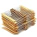 WINGONEER 300PCS 1/2W Watt 1% Carbon Film Resistors Assorted Kit Set 30 Values 1 ohm~ 3M ohm