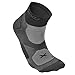 2XU Men's Training VECTR Sock, Large, Black/Dark Titanium