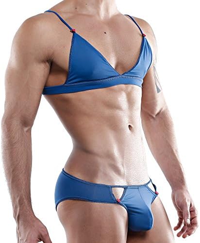 Secret Male SMA001 Tops Blue Petroleum Mens Underwear
