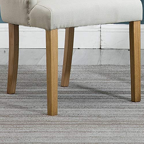 Ansley&HosHo Fabric Dining Chair Tufted Set of 2 Occasional Accent