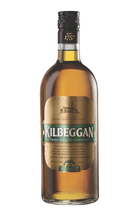 Kilbeggan Finest 40% Irish Whisky (1 x 1 l)
