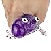 Nacome Novelty 6cm Bead Stress Ball Sticky Squeeze Frogs Squeezing Stress Relief Toy (Purple)