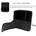 DKISEE DSLR SLR Camera Case High-Capacity Shockproof Camera Insert Bag Foldable Partition Protective Bag with Handle for Nikon D3400 / Canon EOS Rebel SL2 / Pentax K-70 & Many More