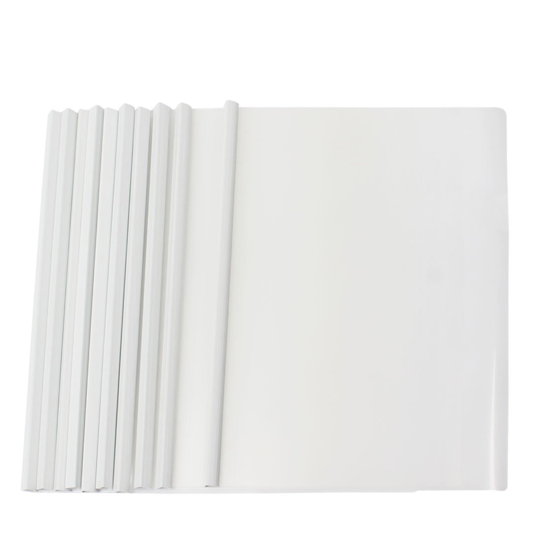 10 Pcs Gray Plastic Sliding Bar File Folder for A4 Paper Report Amazon.in Office Products