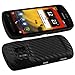 Skinomi Black Carbon Fiber Full Body Skin Compatible with Nokia 808 Pureview (Full Coverage) TechSkin with Anti-Bubble Clear Film Screen Protector