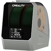 Creality Space Pi Filament Dryer Plus, 2 Spool 3D Printer Filament Dryer Box, Double 360&deg; Heating &amp; Fan, Touch Screen, Holder for PLA PETG ABS TPU, 1.75/2.85/3mm