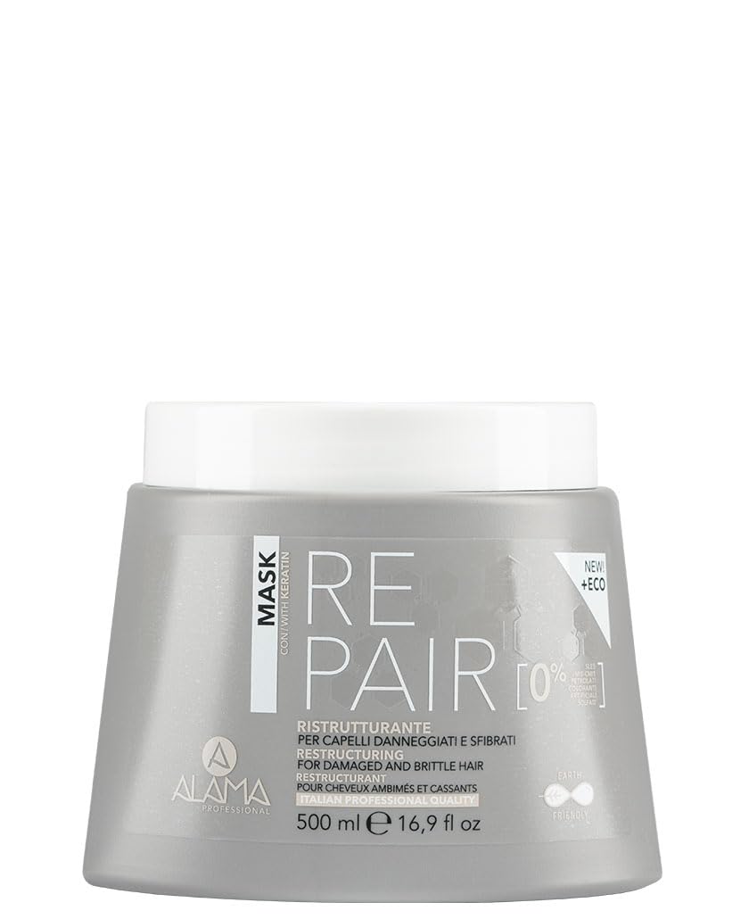 Alama Professional Repair Restructuring Mask for Damaged and Brittle Hair 500 ml