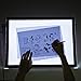CO-Z A3 LED Drawing Light Box Board, Ultra-Thin Stepless Dimmable Brightness Tracing Tracer Artist Light Pad (A3)