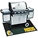 FANMATS 12185 Green Bay Packers Vinyl Grill Mat - 26in. x 42in. - Deck Patio Protective Mat | Oil, flame, and UV resistant