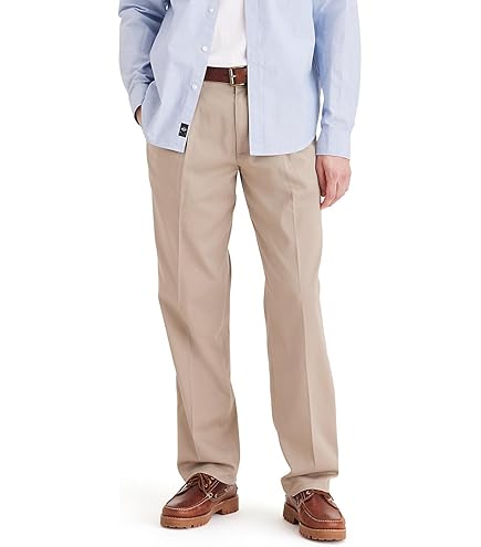 Palm Beach Men's Stan Double Reverse Pleat Dress Pant, Black/Grey, 28W Regular at Amazon Men's Clothing store