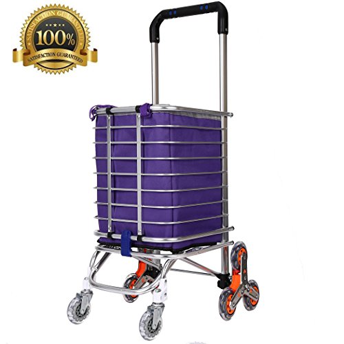 heavy duty stair climber grocery shopping cart trolley basket