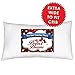 Toddler Pillow INCLUDES PILLOW CASE YOUR CHILD WILL NEVER SLEEP BETTER Premium Quality Fiber Filling PLUS Super Soft 100% Cotton Pillow Case by My Perfect Dreams