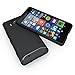 TUDIA Slim-Fit Merge Dual Layer Protective Case for Microsoft Lumia 950 (Matte Black)