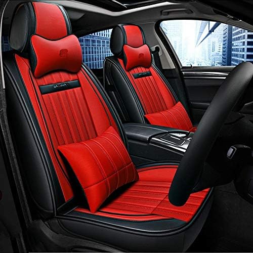 シートクッション 車用 a W新作送料無料 カーシートカバー 5シート レザークッションプロテクターヘッドレストリアオート耐性マットフローパッド耐久性のある布パッド シートカバー Red Color シートクッション 車用 a W新作送料無料 カーシートカバー 5シート レザークッションプロテクターヘッドレストリアオート耐性マットフローパッド耐久性のある布パッド シートカバー Red Color