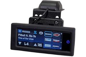 SRS SATELLITE RADIO SUPERSTORE Satellite Radio Motorcycle Installation Kit with Sirius XM Commander Touch Receiver, Water Resistant Case, RAM Mount Adapter and Mounts