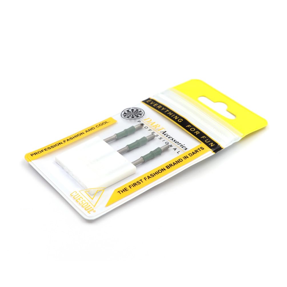 CUESOUL TOUCH POINT II Replacement Dart Steel Point,Steel Tips,Pack of 3pcs