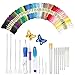 Magic Embroidery Pen Punch Needle, Embroidery Pen Set Craft Tool Including 50 Color Threads for Embroidery Threaders Knitting Sewing Tool