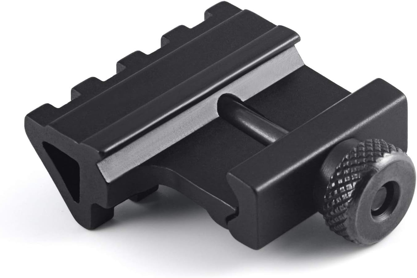 ToopMount Tactical Rail Mount 45 Degree Angle Offset 4 Slot 20 mm Weaver/Picatinny Quick Release Adapter for Hunting and Shooting