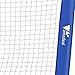amzdeal Badminton Net 14FT Portable Net for Kids Volleyball, Tennis, Pickleball, Adjustable Height 34