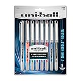 uni-ball Vision Needle Rollerball Pens, Fine Point (0.7mm), Assorted Colors, 8 Count - 1734916