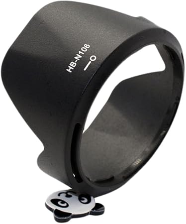 Amazon ブラックカメラレンズフードhb N106 For Nikon D3300 Af P Dx 18 55 Mm F 3 5 5 6 G Vrレンズ レンズフード 通販