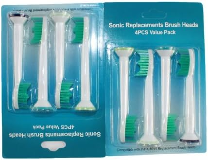 8 PCS Generic Philips Compatible Toothbrush Replacement Heads Sonicare P-HX-6014