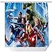 Avengers Movie Shower Curtain,Popular Shower Curtain,Fabric Shower Curtains for Bathroom,Contemporary Bathroom Curtains,Print Waterproof Polyester Shower Curtain,71 x 71in