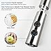 Yohom Black Kitchen Faucet with Pull Down Sprayer Stainless Steel Kitchen Sink Faucet High Arc Single Handle with Pull Out Dual Function Sprayer Modern Single Hole Faucet Brushed Finish