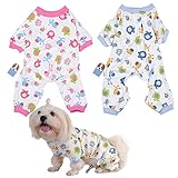 WIDEN Pet Dog Pajamas Jumpsuits Puppy Clothes Cotton Cute