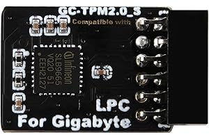 NewHail TPM2.0 Module LPC 12Pin Module with Infineon SLB9665 for Gigabyte Motherboard Compatible with GC-TPM2.0_S