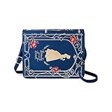 Walt Disney Beauty And The Beast Book Purse / Handbag - Belle Rose