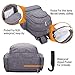 SKYLA HOMES - Baby Diaper Backpack | Scratch Proof Diaper Bag with Insulated Pockets | Large Size Water-Resistant Baby Bag | Multi-Functional Travel Knapsack (Grey)