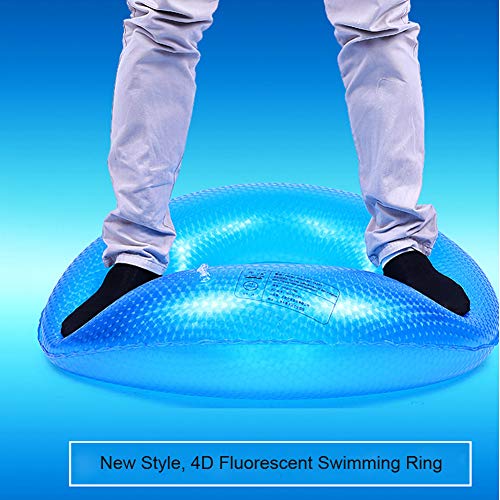 AiLike 4D Inflatable Swim Ring Swim Tube Pool Training Aid Beach Water Fun for Children Adults (Blue, 70# - Inner Dia: 10.04"; Age: 8-12 yrs) - Thumbnail 5