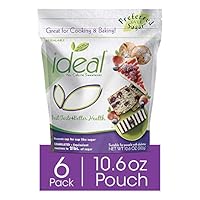 Ideal No Calorie Xylitol Sweetener: Natural, Non GMO, Keto Friendly, Bulk Granulated Sugar Substitute and Alternative, 10.6 Ounce Per Pouch - 6 Pouches