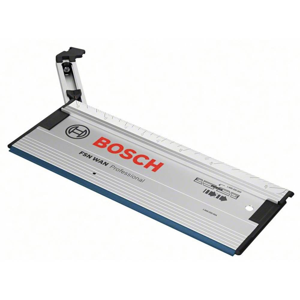 Bosch Professional FSN WAN Angle Guide for Guide Rail (Compatible with All Bosch GKS Professional Circular saws, GKS G-Models, GKT Plunge saws, Selected GST jigsaws + GOF routers with Adapter)