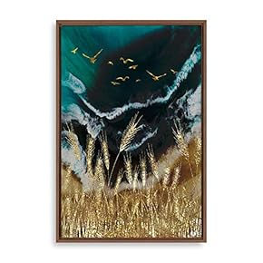 SIGNFORD Framed Canvas Home Artwork Decoration Abstract Scenery...