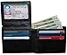 RFID Blocking Leather Wallets For Men , Black or Brown